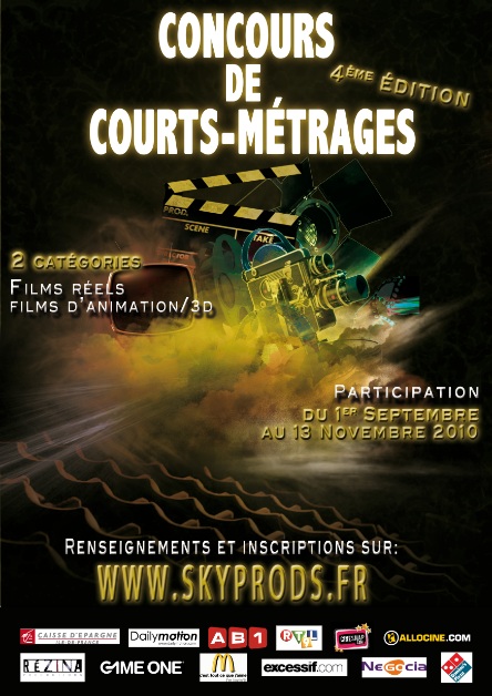 Concours de Courts-métrages d'animation/3D Sky Prods